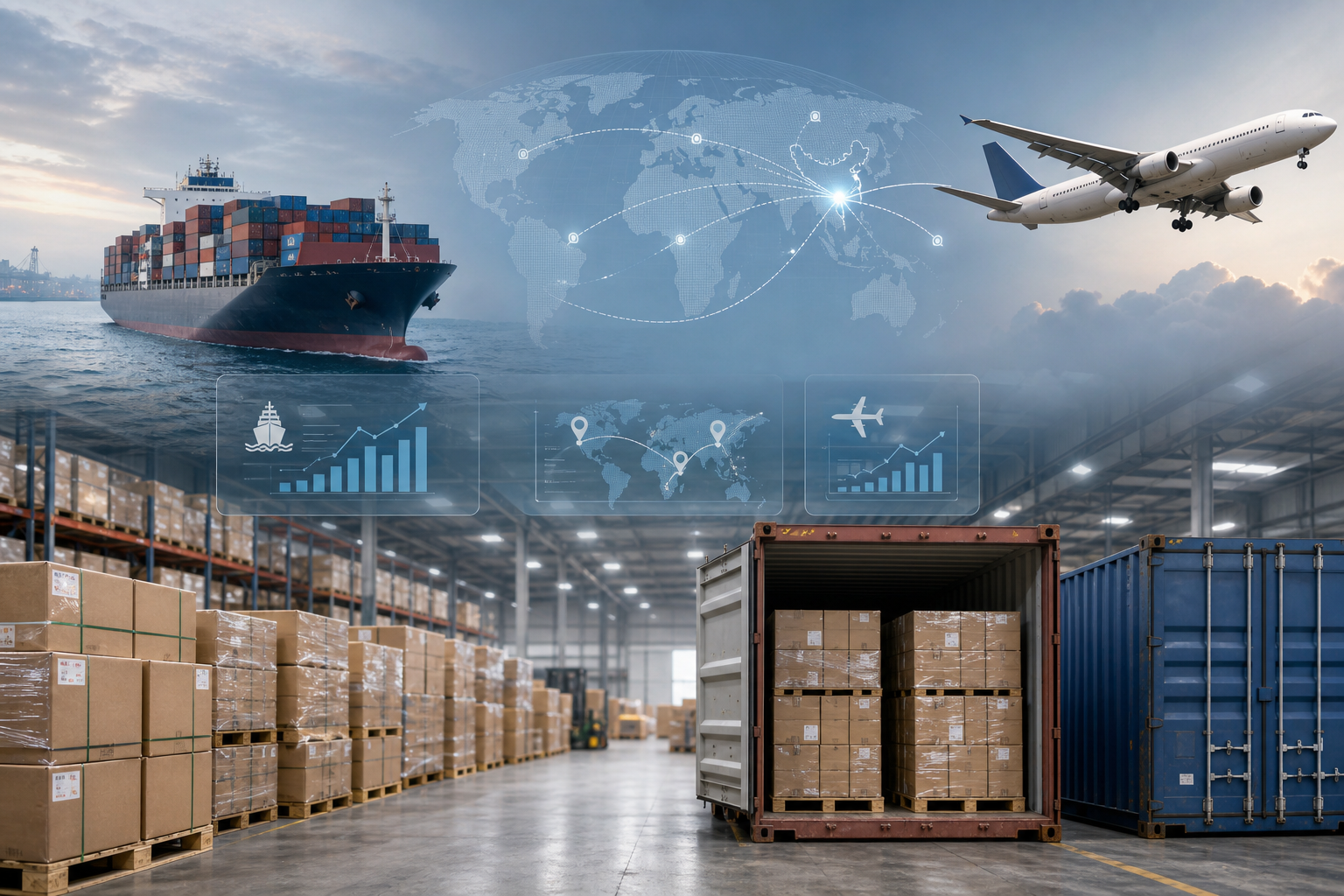 Choose the Right Shipping Mode for Each Route - reduce shipping costs from China