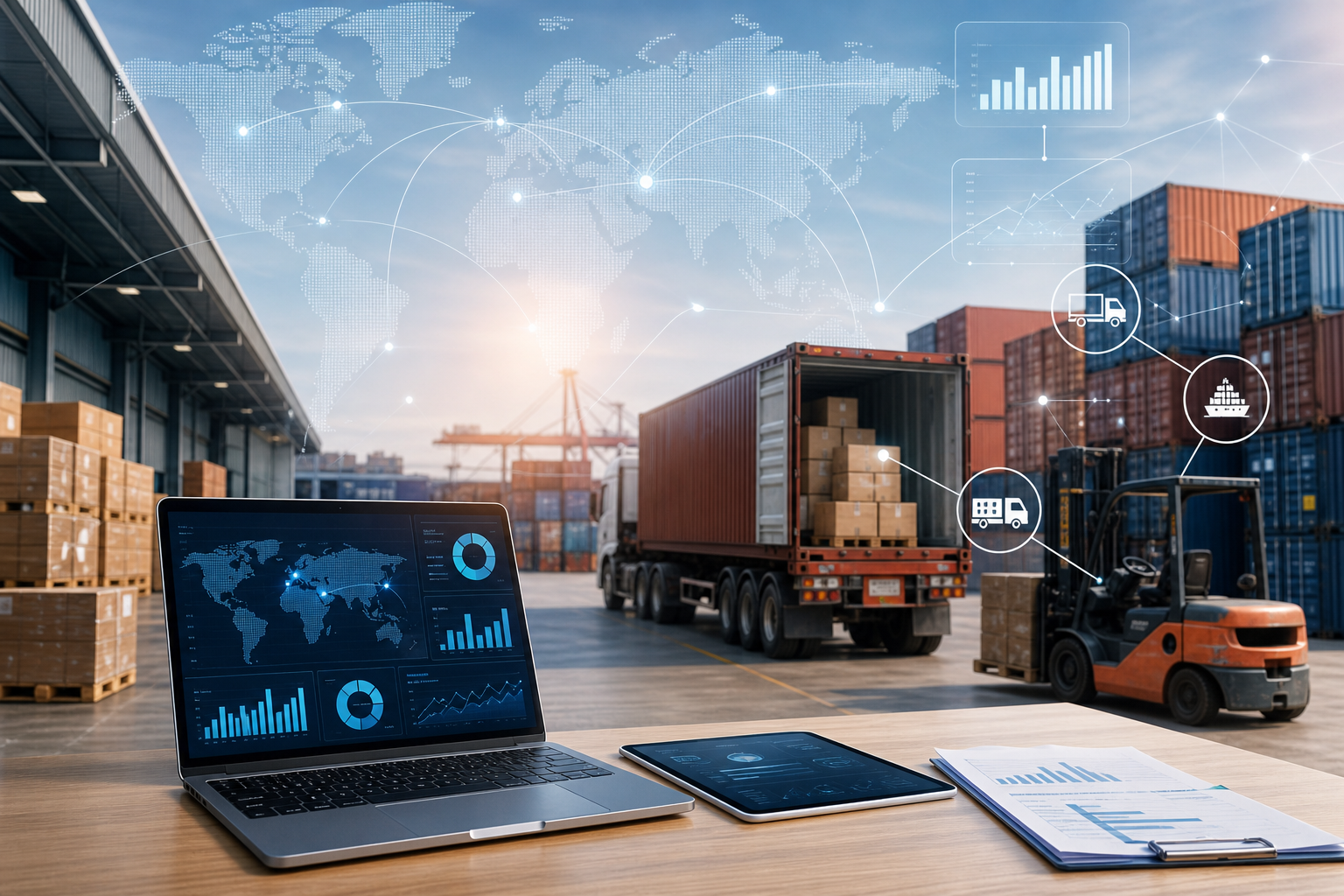Implement Digital Freight Management Tools and Analytics - reduce shipping costs from China