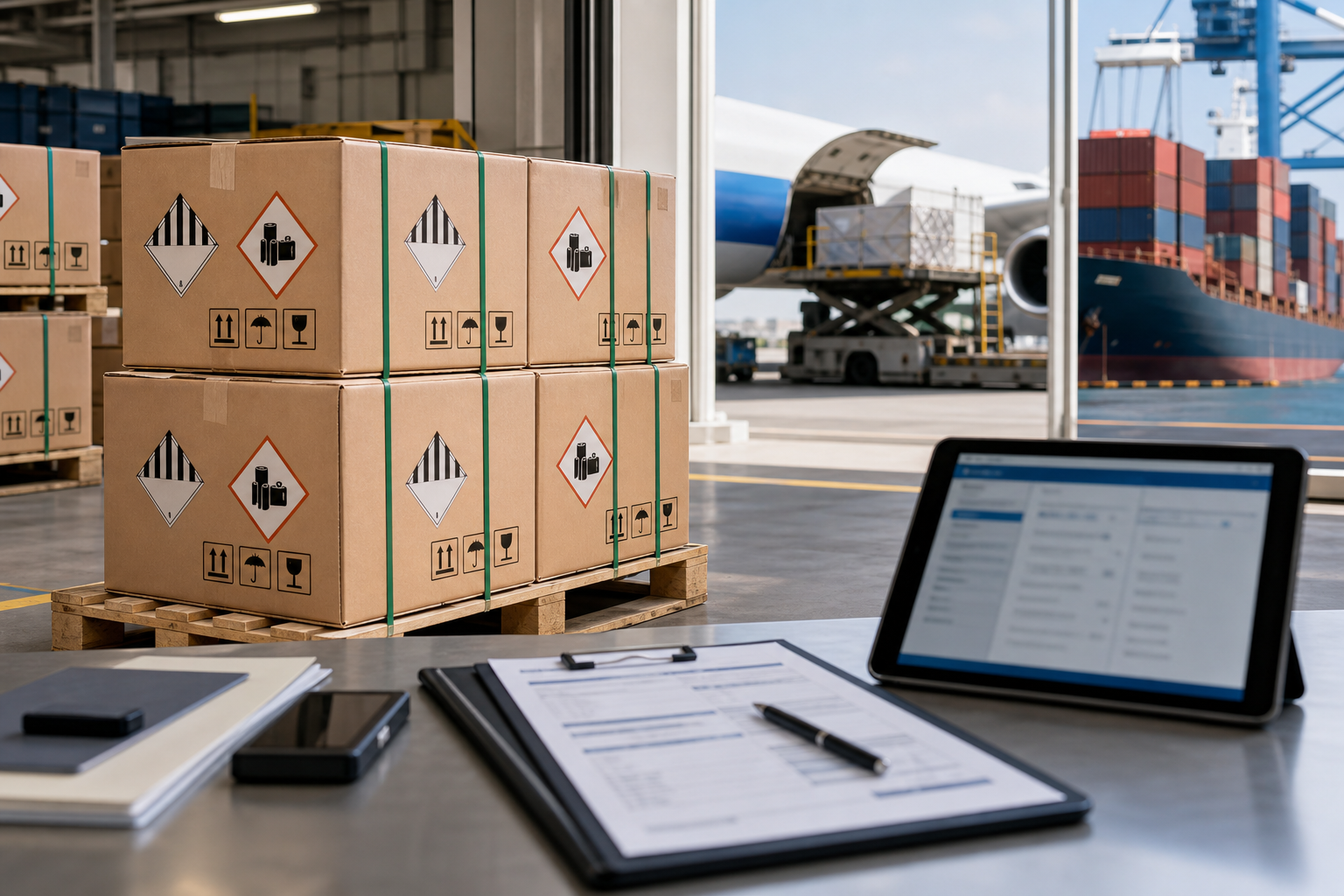 Conformité réglementaire et documentation pour l'expédition conforme de batteries lithium de power bank en cargaison depuis la Chine vers la France