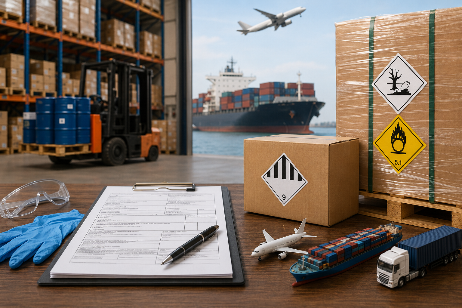 Why Door-to-Door DG Shipping Is Different from General Cargo